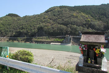 ③荒瀬ダム跡
